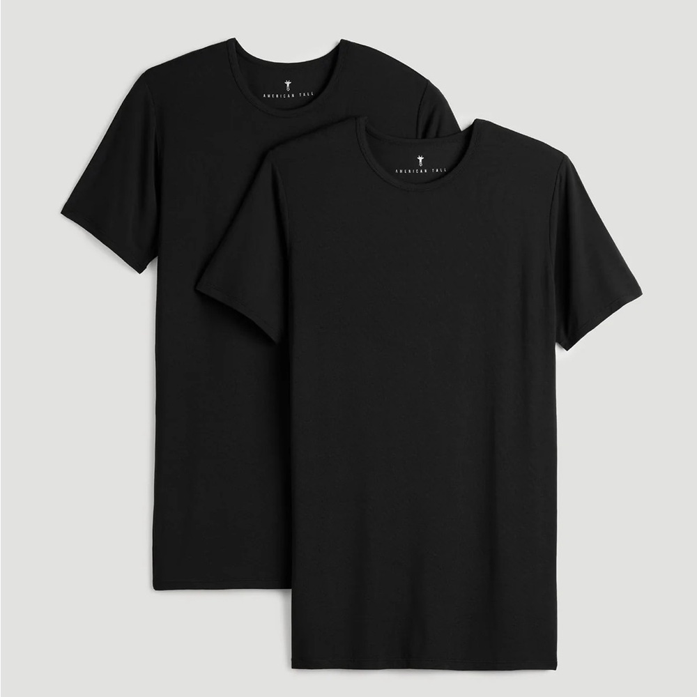 American Tall Men’s GREY Undershirt 2 Pack